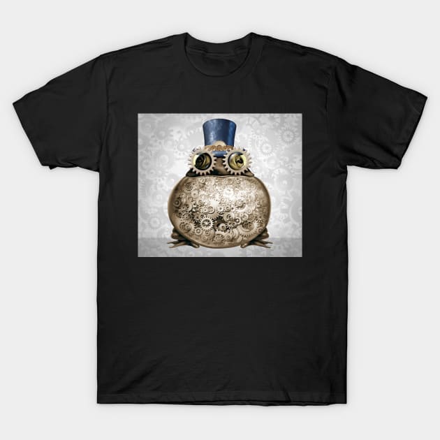 Steam Punk Frog T-Shirt by lightidea